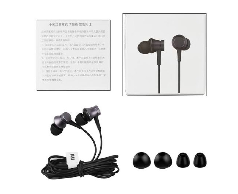 Xiaomi Mi In-Ear Headphones Basic Black NEW & SEALED