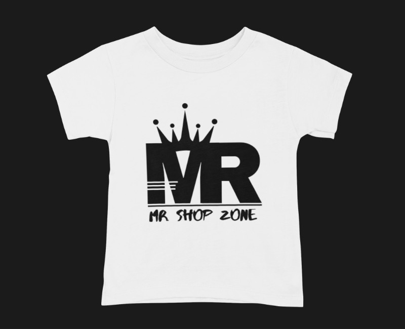 Attractive T-Shirt with official logo of Mr Shop Zone