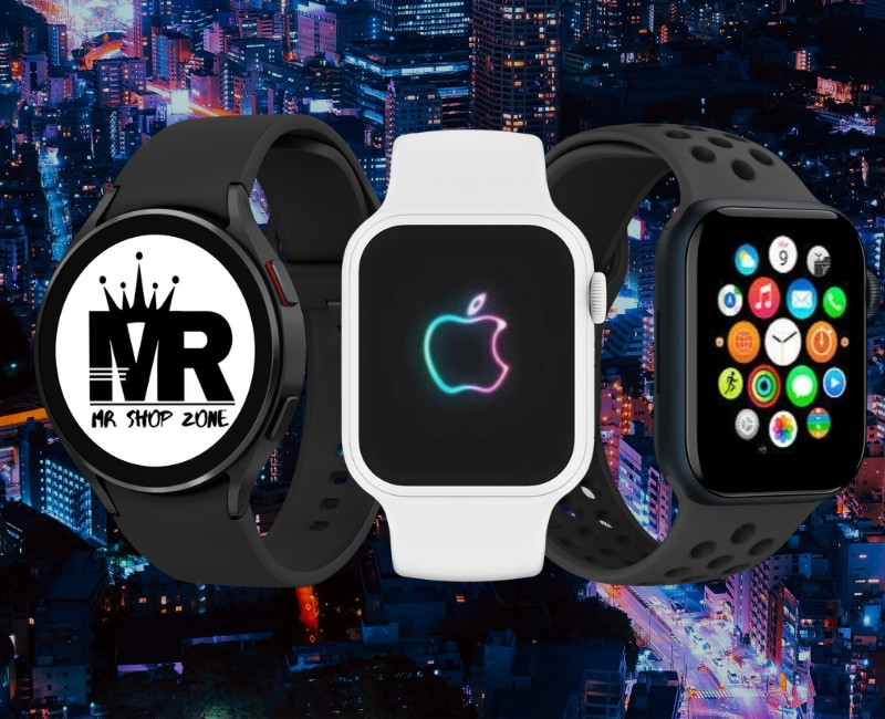 Attractive smart-watch with official logo of Mr Shop Zone