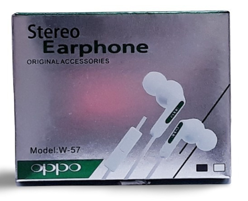 Oppo Stereo W-57 Box Wired Earphones-3.5mm