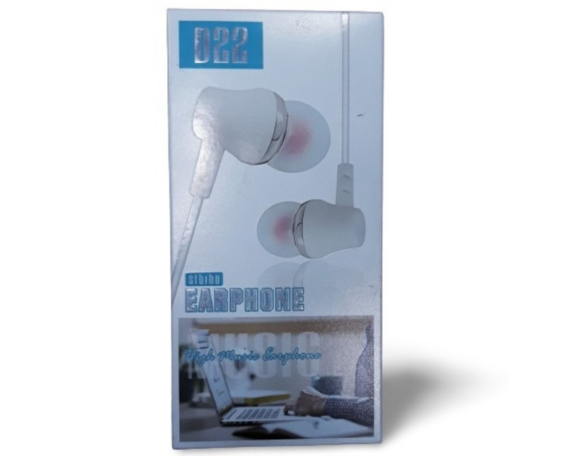 Stereo Wired Earphone D22