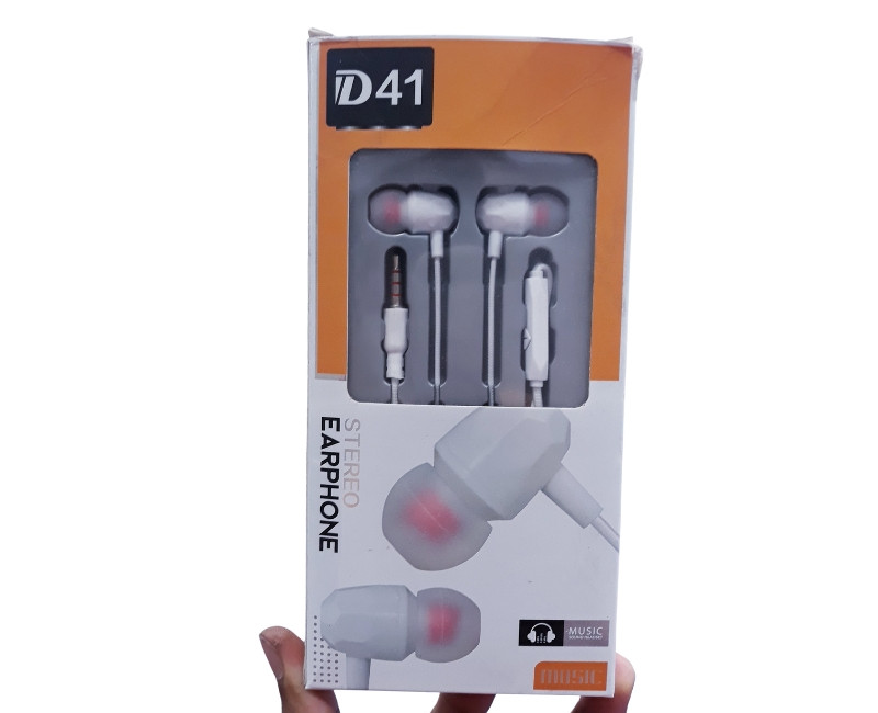 Stereo Wired Earphone D41