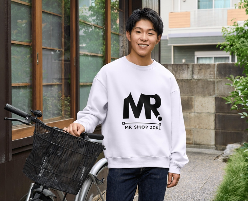 Attractive T-Shirt with official logo of Mr Shop Zone