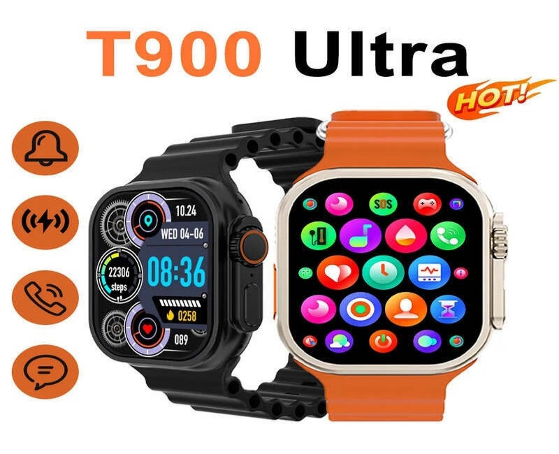 Experience the Future of Smartwatches with the T900 Ultra – Your Ultimate Fitness and Style Companion