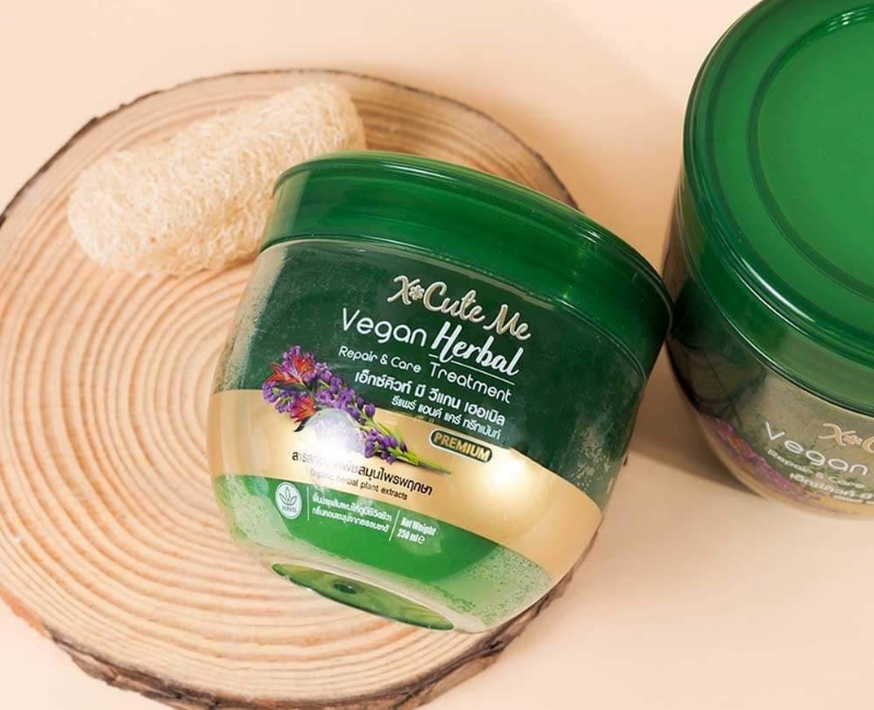 X Cute Me Vegan Herbal Hair Mask (250ml, Made in Thailand)