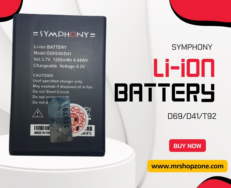 SYMPHONY Li-ion Battery For Models D41,D69,T92.